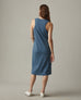 Women's Racer Tank Dress - Bluefin